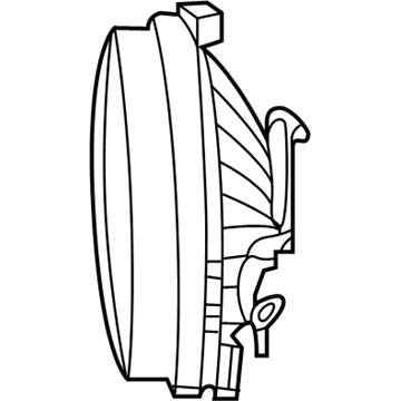 Ford HB5Z-15312-D LAMP ASY - LONG RANGE - ROUND