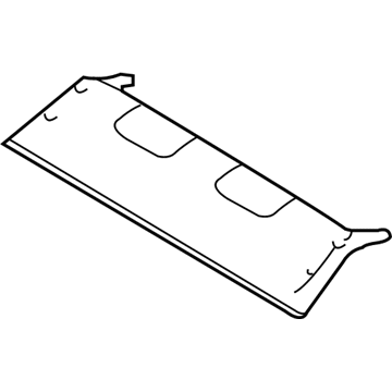 Ford YL8Z-78001A04-AA Deflector - Air