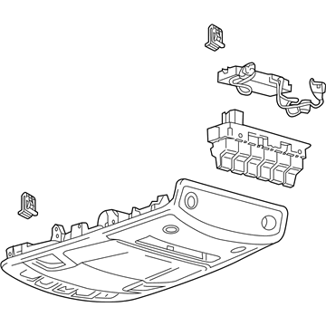 Ford HC3Z-28519A58-JAM Console Assembly - Overhead