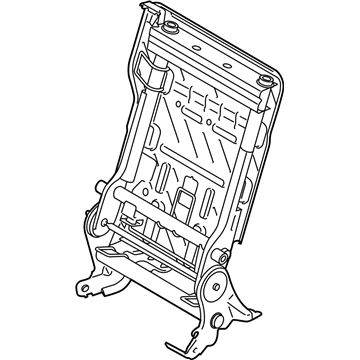 Ford EJ7Z-96613A38-B Frame - Rear Seat Back Retaining