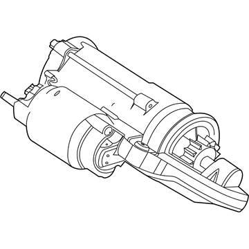 2022 Ford Police Interceptor Utility Starter - L1MZ-11002-C