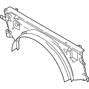 2020 Ford F-250 Super Duty Fan Shroud - LC3Z-8146-F