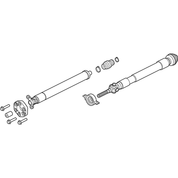 Ford L1MZ-4R602-AR SHAFT ASY - DRIVE