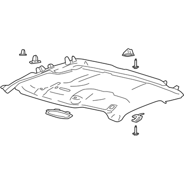 Ford HC3Z-2551944-AD HEADLINING - ROOF