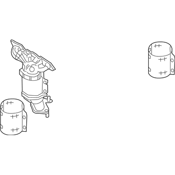 Ford FB5Z-5G232-A Exhaust Manifold And Catalyst Assembly