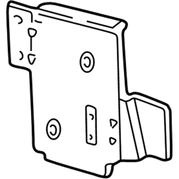 Ford XL3Z-14B058-AA Bracket - Relay