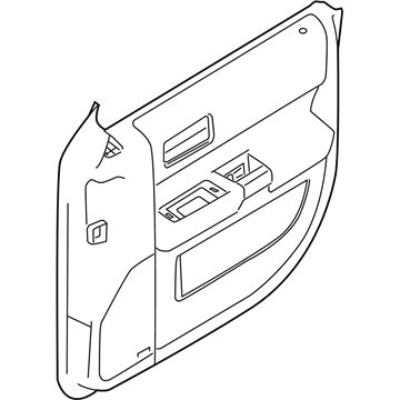 Ford DA8Z-7423943-AB Trim Assembly - Front Door