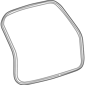 2023 Ford Police Interceptor Utility Door Seal - LB5Z-78404A06-A