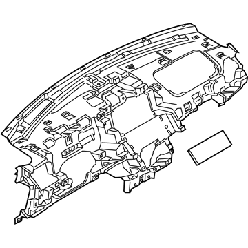 Ford DP5Z-5404320-C Panel - Instrument