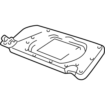 Ford 1L2Z-7804105-GAA Sun Visor Assembly