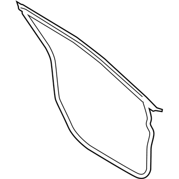 2019 Ford Police Interceptor Sedan Door Seal - AG1Z-5420531-B