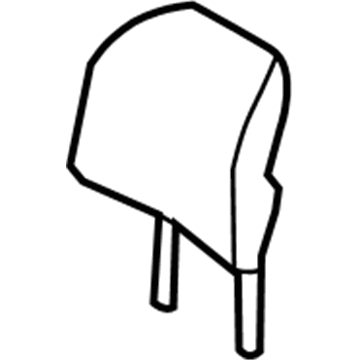 Ford FA1Z-58611A08-CAG Headrest - Cover And Pad