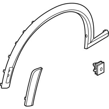 Ford LJ8Z-16039-CA MOULDING