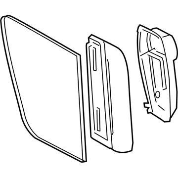 Ford 8M6Z-7829701-A Glass - Quarter Window