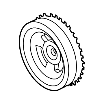 Lincoln Corsair Timing Belt Idler Pulley - LX6Z-6312-A