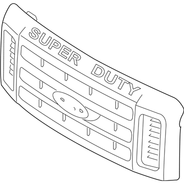 2010 Ford F-550 Super Duty Grille - 7C3Z-8200-CE