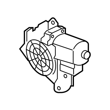 Ford LC5Z-9923395-A MOTOR ASY - WINDOW OPERATING