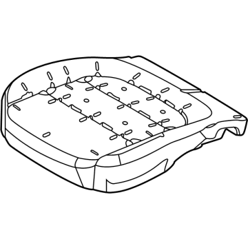 Ford M1PZ-78632A23-A PAD - SEAT CUSHION