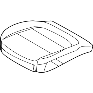 Ford M1PZ-7862900-AA COVER ASY - SEAT CUSHION