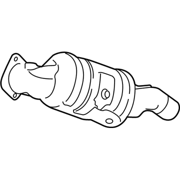 2023 Ford Edge Catalytic Converter - F2GZ-5E212-H