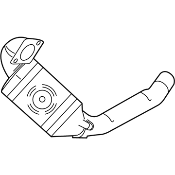 2021 Ford Edge Catalytic Converter - F2GZ-5E213-G