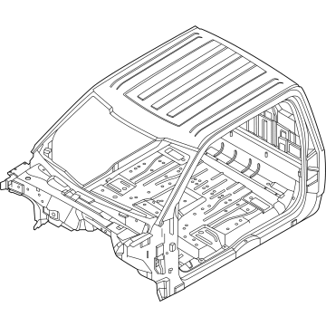 Ford ML3Z-18001B24-A CAB ASY - TRIMMED - PRIMED