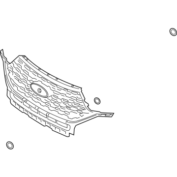 2020 Ford Explorer Grille - LB5Z-8200-DC