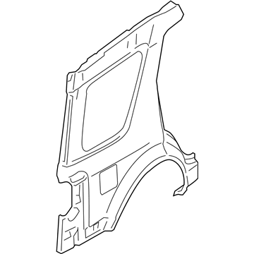 Ford 5F9Z-7427841-AA Panel - Body Side - Rear