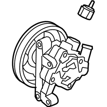 Mercury Milan Power Steering Pump - AH6Z-3A696-A