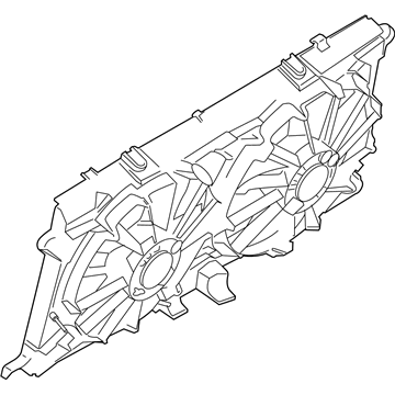 Ford Expedition Fan Motor - HL3Z-8C607-C