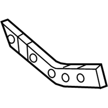 Ford DA5Z-17D995-B Bracket - Bumper Mounting