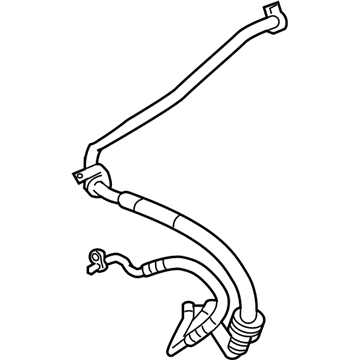 Ford AE5Z-19D734-A Tube - Compressor To Manifold