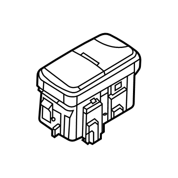2021 Ford Mustang Mach-E Hazard Warning Switch - LJ8Z-13D730-A
