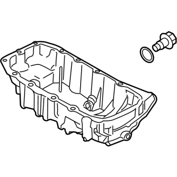 Ford JX6Z-6675-C Engine Oil Pan Assembly