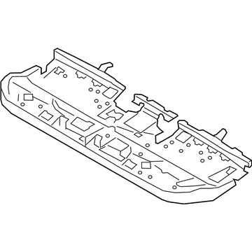 Ford GD9Z-5463160-C Frame And Spring - Rear Seat Cushion