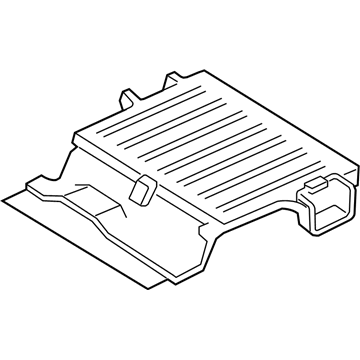 2009 Ford Explorer Sport Trac Floor Pan - 7A2Z-7811218-A