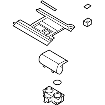 Ford JL1Z-78045A76-AA Panel Assembly - Console