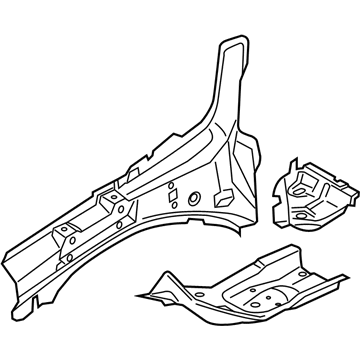 Ford HG9Z-5410463-C Member Assembly - Floor Side