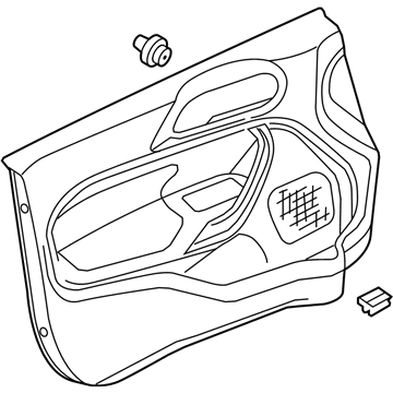 Ford BE8Z-5423942-DA Panel Assembly - Door Trim