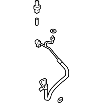 Ford Maverick A/C Hose - LX6Z-19972-N