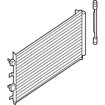 2022 Ford Bronco Sport A/C Condenser - LX6Z-19712-L