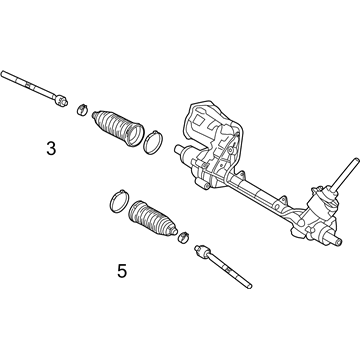 2019 Ford Police Responder Hybrid Steering Gear Box - KG9Z-3504-H