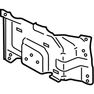 Ford FL3Z-17B984-A Plate - Bumper Mounting