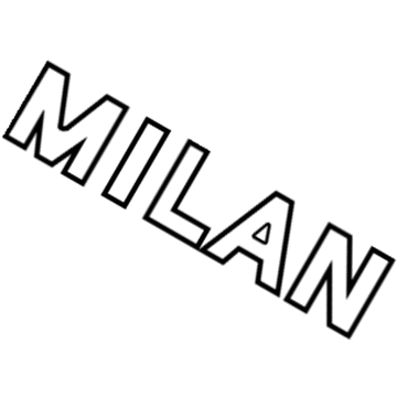 Mercury Milan Emblem - 6N7Z-5442528-A