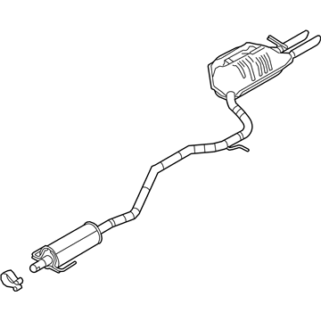 Mercury Milan Muffler - 9E5Z-5230-G