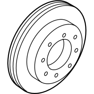 Ford E-350/E-350 Super Duty Brake Disc - NC2Z-2C026-A