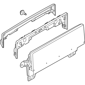 Ford LJ8Z-10849-A INSTRUMENT CLUSTER