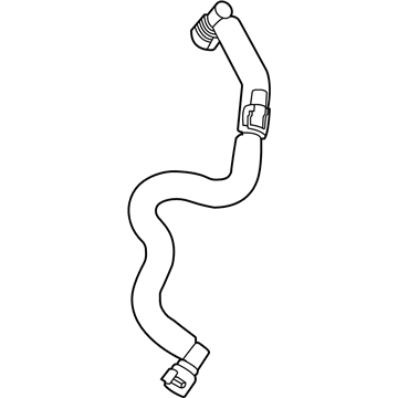 Ford Police Interceptor Utility PCV Valve Hose - L1MZ-6758-D