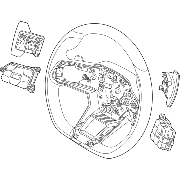 Ford PR3Z-3600-PA WHEEL ASY - STEERING