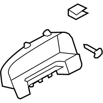 Ford AE5Z-54044D70-AB Panel - Instrument
